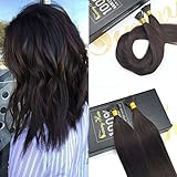 Sunny 16 Inch Remy Straight Pre bonded I-tip Fusion Hair Extensions Human Hair Professional Salon Style Color #2 Dark Brown 1g Per Strand 50g Per Package