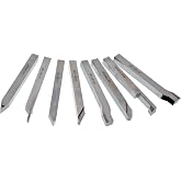 Grizzly Industrial H5687-8 pc. Ground HSS Tool Bit Set 3/8"