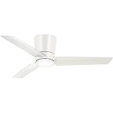 Minka-Aire F671L-WHF Pure 48" Ceiling Fan, Flat White