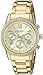 Akribos XXIV Women's Crystal Accent Watch - Multifunction 3 Subdials Day, Date and GMT On Stainless Steel Braclet - AK872