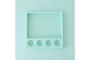 Tivi Tray Silicone Activity Mat for Crafts, Painting, Sorting, Slime, Snacks, Baking, Jewelry-Making, Non-Slip, Heat Resistant, Raised Edges, Dishwasher Safe, Oven Safe (Teal)