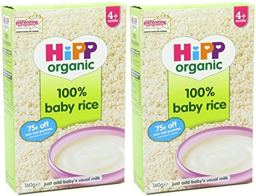 (2 PACK) - Hipp Baby Rice (4+) - Dried| 160 x 4 gx |2 PACK - SUPER SAVER - SAVE MONEY