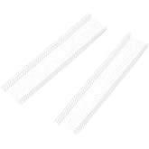 MECCANIXITY Standard Tagging Fasteners, Plastic Regular, Standard Label Gun Price Tagging Barbs for Garment Price Tag Label Tagging Barbs 18mm/0.7 Inch, Pack of 1500 Transparent