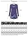 Timeson Women Swing Top, Women's Long Sleeve V Neck Loose Fit Comfy Tunic Casual Flowy Tunic Shirt (Blue Grey,Large)
