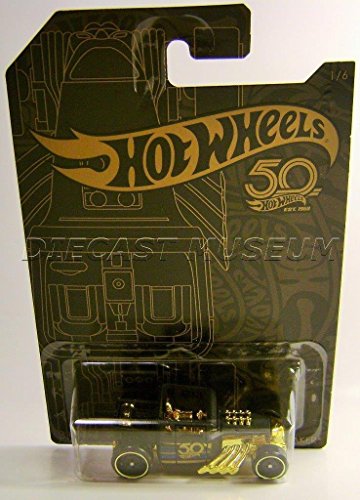 BONE SHAKER 1/6 2018 FIFTY 50TH YEARS ANNIVERSARY HW HOT WHEELS DIECAST 2017