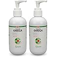 Vetoquinol Triglyceride Liquid Omega 3 Supplement for Dogs & Cats, Liquid Fish Oil Supplement w/EPA and DHA, Promotes Skin, Coat, Joint, & Immune Health, Omega 3 Fish Oil for Dogs & Cats, 8oz, 2 Pack