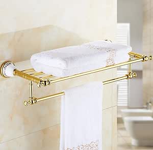 Linys Toallero De Diseño Dorado De Lujo Accesorios De Baño ...