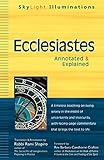 Ecclesiastes: Annotated & Explained (SkyLight Illuminations) by Rabbi Rami Shapiro, Rev. Barbara Cawthorne Crafton