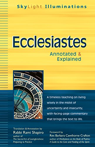 Ecclesiastes: Annotated & Explained (SkyLight Illuminations) by