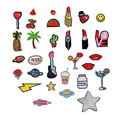 Hoomall アイロンワッペン 刺繍 アイロン接着 Diy 服 工芸品の装飾 パッチ アップリケ モチーフ おしゃれ オリジナル 夏 補修 セットの買取価格 相場 高価買取なら買取一括比較のウリドキ