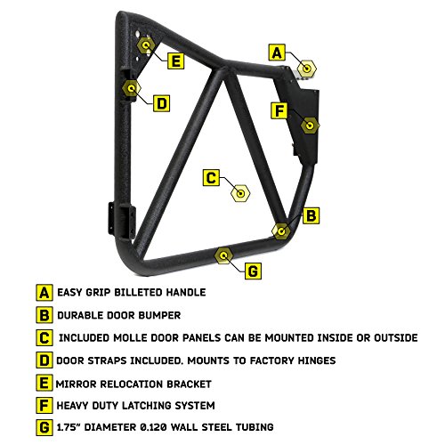 6 Smittybilt+76795+Black+07+17+Doors