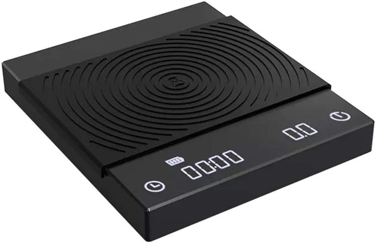 TIMEMORE B22 New Version Digital Coffee Scales Kitchen Scales with Auto Timing, 2000 Grams,Black