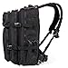 Tactical Sling Bag Pack Military Rover Shoulder Sling Backpack Molle Assault Range Bag Everyday Carry Diaper Bag Day Pack (Dark Black)