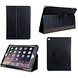 Bear Motion Leather Folio Case for iPad Air 2 - Black