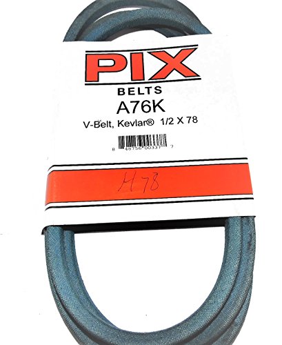 Pix Kevlar V Belt Size A76K 1/2 x 78 in OC