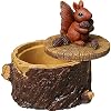 MELAG Asbak 2 Stks Outdoor Asbakken Voor Sigaretten Leuke Hars Uil Asbak Met Deksel Voor Thuis En Tuin Bos Dieren (4…