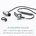 NuForce Optoma BE6i Wireless Bluetooth Headphones with aptX, AAC and Long Battery Life, Grey