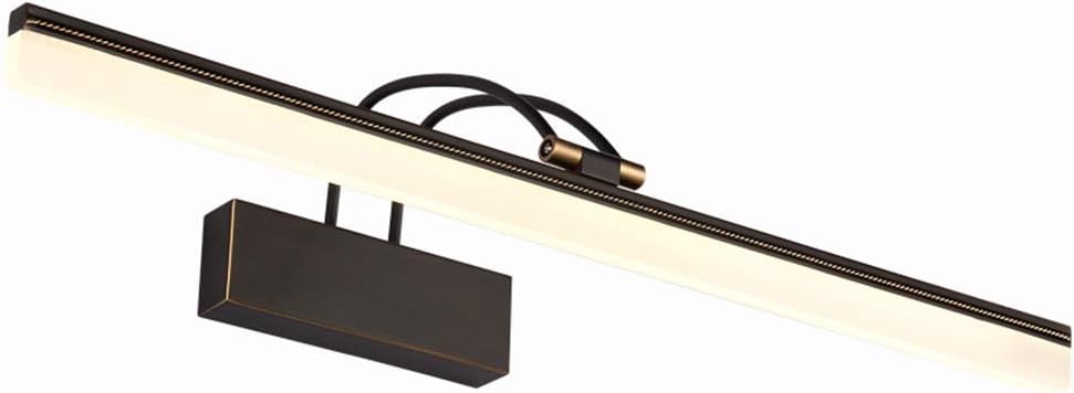 Ybzx Wandleuchte, Vintage Badezimmerspiegel LED-Bilderleuchte mit