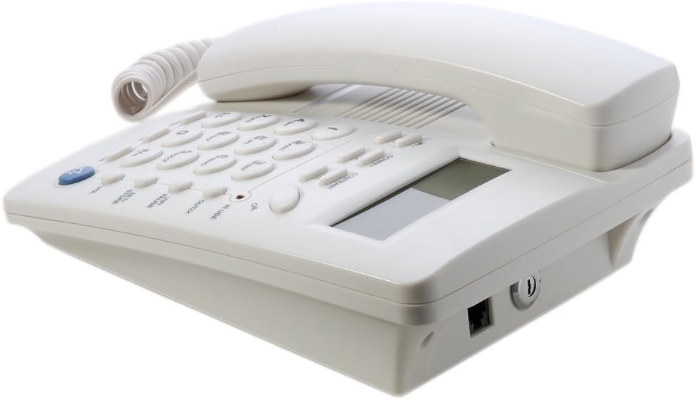 Ornin Y043 Corded Telephone with Speaker, Display, Basic Calculater and Caller ID (Black) : Electronics
