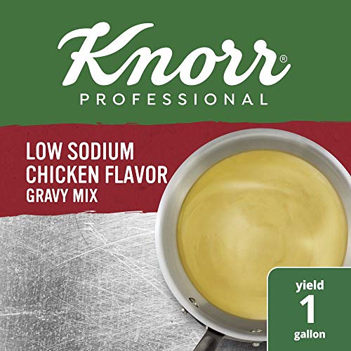 Knorr Professional Low Sodium Chicken Gravy Mix, Gluten Free, No
