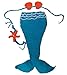 M&G House Newborn Photography Props Mermaid Baby Photo Props Mermaid Tail Set Halloween Cosplay Crochet Baby Mermaid Outfit Headband Bra Tail Newborn Photo Outfits Dress Up Pretend Play Outfit(Blue)