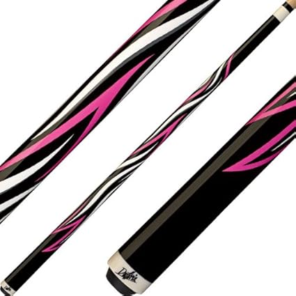 Dufferin D 236 Deep Red Stained Pool Cue Stick