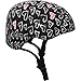 Krash! Sketchy Hearts Black 8+ Helmet, Youth Girls