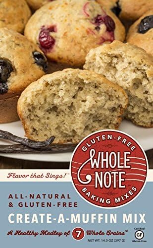 Whole Note Gluten Free Baking Mix, Create-a-Muffin Mix, 3 Count