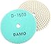DAMO Diamond Polishing Pad 5 inch Dry Grit 1500 for Marble Granite Concrete Countertop Floor Polish