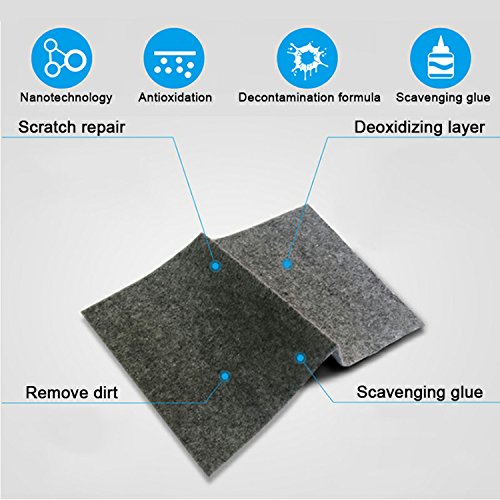 image for WIFORNT Car Scratch Remover Cloth, Clear Car Paint Scratch Repair Clot