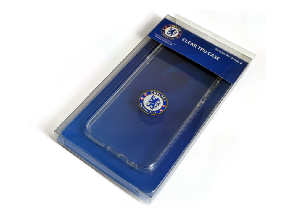 Chelsea TPU Football iPhone 5 5s SE Case CFC - (Clear) - CHE-51807 - 5060435651807 gs
