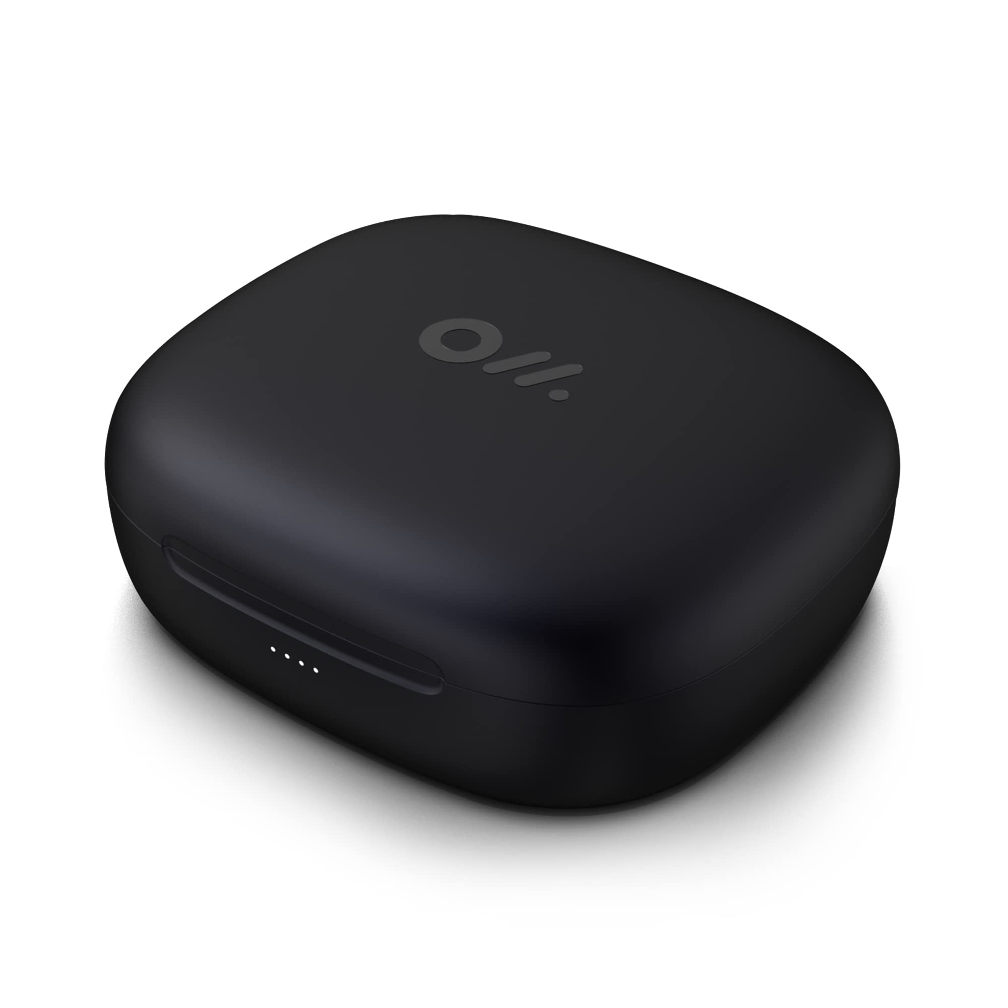 Open Ear Headphones Travel Charging Case - Extra 78.4 Hours Playtime with Built-in 2550mAh Large Capacity Battery, Protective Smart Case for Travel and Outdoor Activities- Black（No Earbuds）