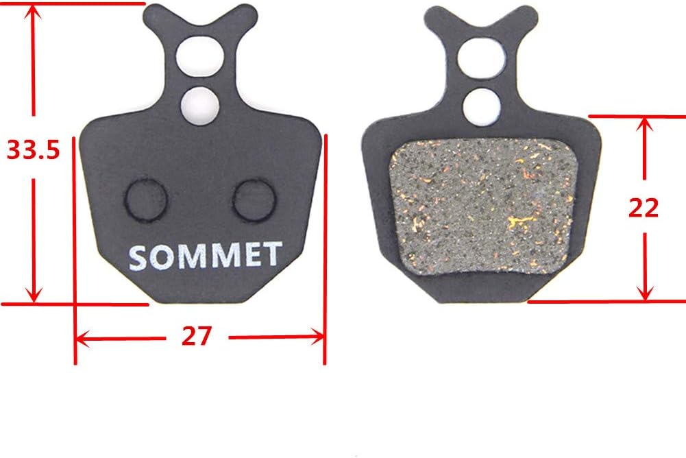 SOMMET 4 works Resin and Semi-Metallic Disc Brake Pads fit for FORMULA Oro Hydraulic K18 K24 PURO Bianco - Image 3