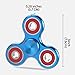 DODOTECH Anti-Anxiety Premium Quality EDC Fidget Spinner High Speed Hand Spinner Toys for Kids & Adults Stress Reducer Relieves ADHD Anxiety and Boredom Steel Ball Bearing - Blue