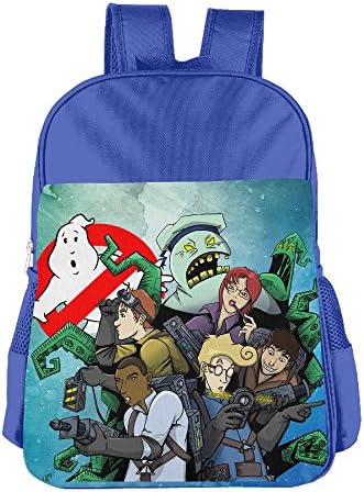 JXMD Custom The Real Ghostbusters The Real Ghostbusters Teenager School Bagpack For 4-15 Years Old RoyalBlue