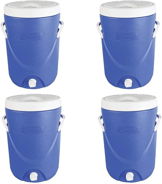 Coleman 5 Gallon Camping Beverage Water Cooler Jug with