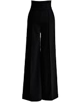 Pantalon évasé Noir En Crêpe De Polyester Banana Republic - Taille 6, Neuf Avec étiquette, Fermeture Latérale