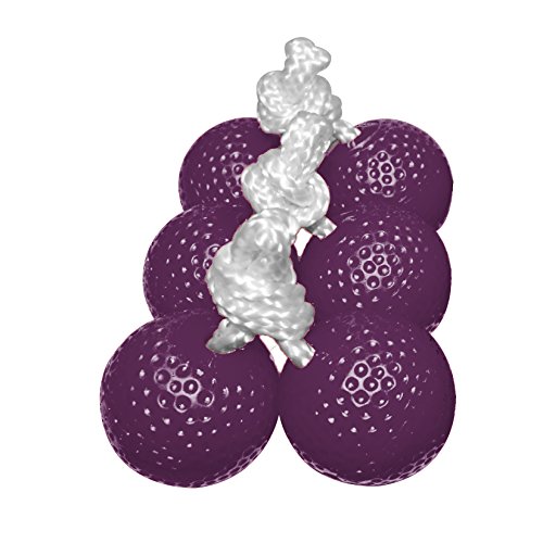 Maranda Enterprises Ladderball - 3 Pack Soft Bolas, Purple