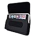 Samsung Galaxy S5, Galaxy S6, Galaxy S6 Active, S7, S8, S9 ~ XL Large Horizontal Premium Black Nylon Sleeve Pouch Carry Case Belt Clip, Belt Loop Holster for Galaxy S5, S6, S6 Active, S7, S8, S9