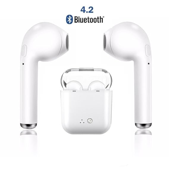 Amazon.com: Bluetooth Headphones,Bluetooth Earbuds,Bluetooth Headset,Stereo Earphone Cordless Sport Headsets in-Ear Headphones with Charging Case Compatible ...