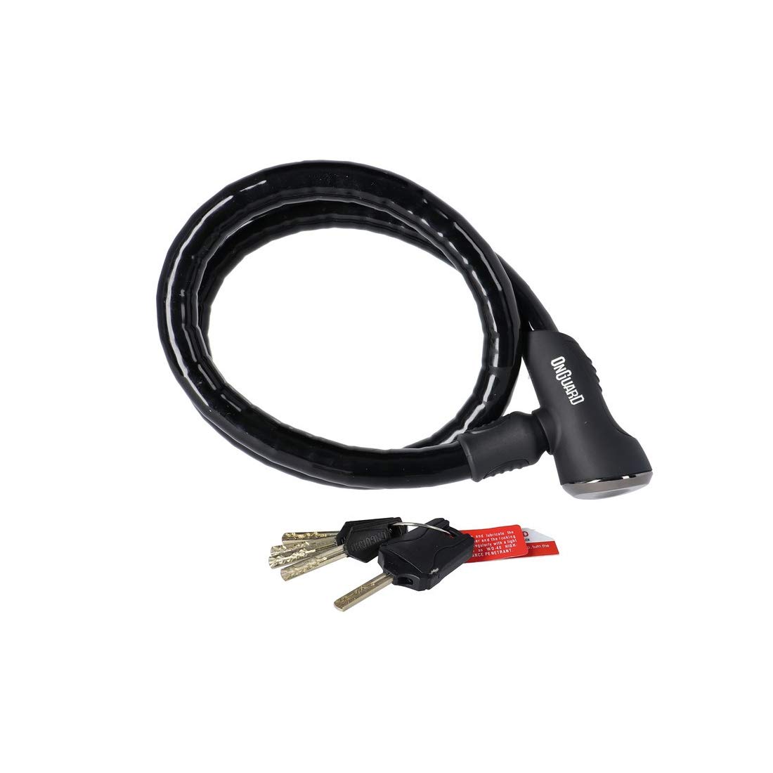 ONGUARD Rottweiler Armoured Cable Lock, Grey, 1 Size