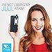 VQ Lite | Cell Phone Holder Compatible with JUUL (Case Only, No Device Included) Never Forget or Lose Your JUUL | Accessory Compatible with iPhone, Samsung Galaxy, Tablets, Car Dashboard (White)