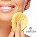 Face Sponges - Compressed Cellulose Facial Sponges - Cosmetic Sponges for Facial Cleansing - 100% Natural & Biodegradable (50 Count/White) - Charleston Roads