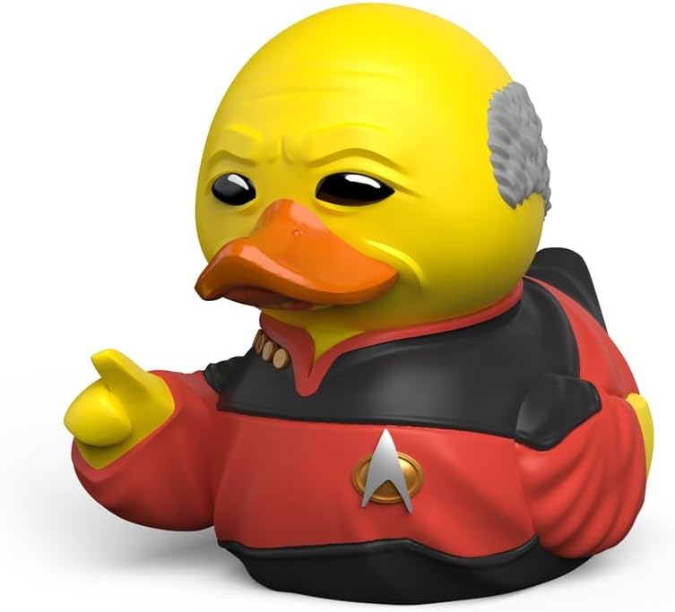 TUBBZ Star Trek Jean-Luc Picard Mini Rubber Duck Collectable Toy 5 cm
