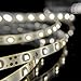 HitLights Weatherproof LED Light Strip - 5000K SMD 3528 - 300 LEDs, 16.4' Roll - 12V DC - 82 Lumens / 1.5W per Foot, Cool White