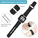 Coperr 4 Packs Bands Compatible with Fitbit Versa/Fitbit Versa 2 / Fitbit Versa Lite for Women and Men, Soft Silicone Sport Strap Replacement Wristband with Ventilation Holes for Fitbit Versa