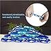 CocoHut 18 PCS Shark Party Kid's Rubber Wristband,Party Supplies, Birthday Party Stretch Bracelets, Accessories,Kids Birthday Party Supplies, Prize Rewards Gifts Decorations