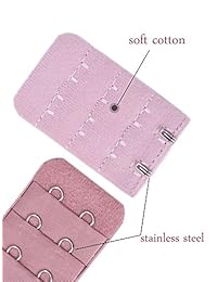 eBoot 18 piezas Sujetador Correa Extensor brasier Extensión correas, 3 fila 2 Gancho, 18 Color