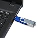 10-Pack 4GB USB 2.0 Blue Flash Drives for Saving and Transferring Small Files