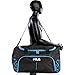Fila Fastpace Small Sports Duffel Bag, Black/Red, One Size